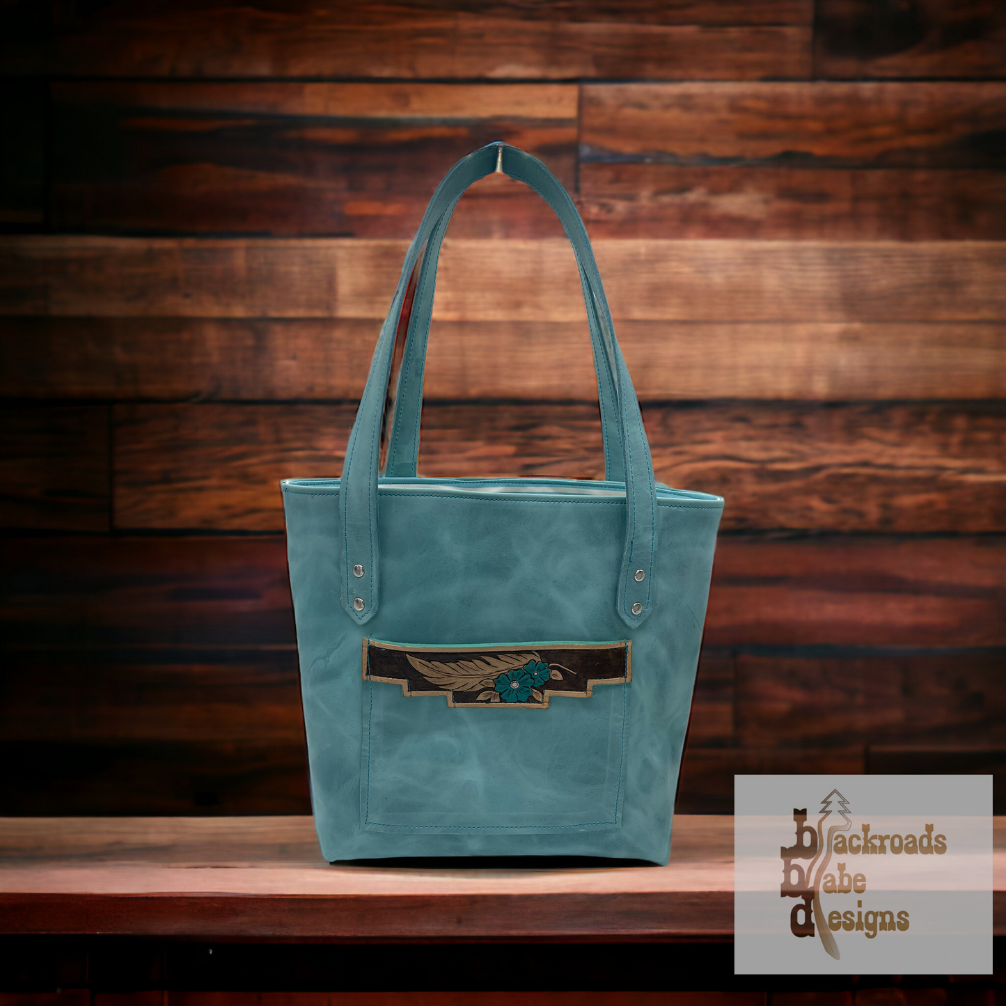 Turquoise Tote