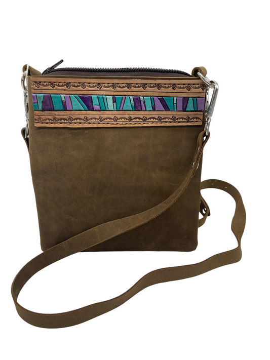 Painted crossbody parse