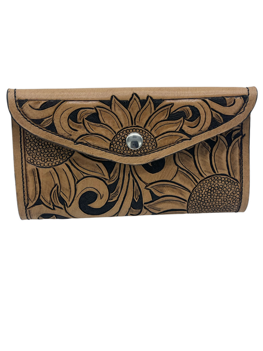 Natural Sunflower Wallet